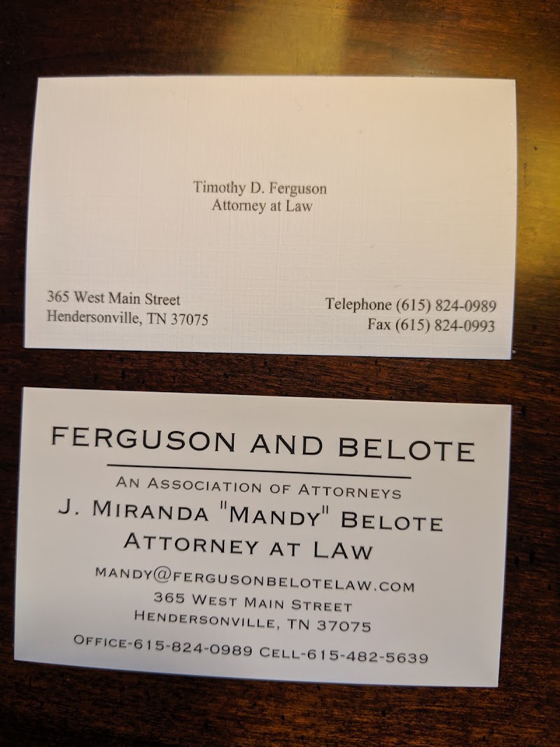 Ferguson & Belote, Attorneys